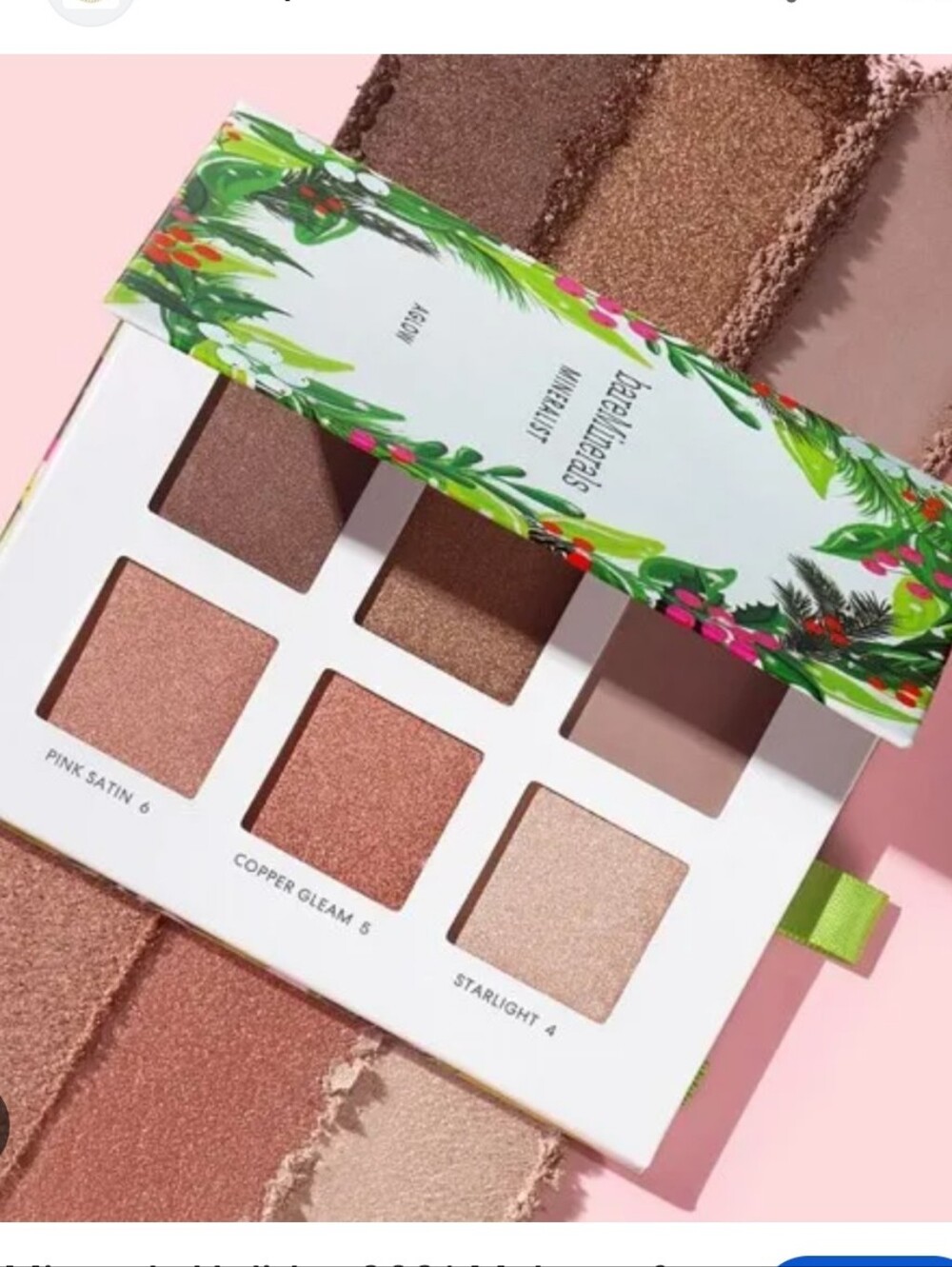 BareMinerals Mineralist Aglow Eyeshadow Palette